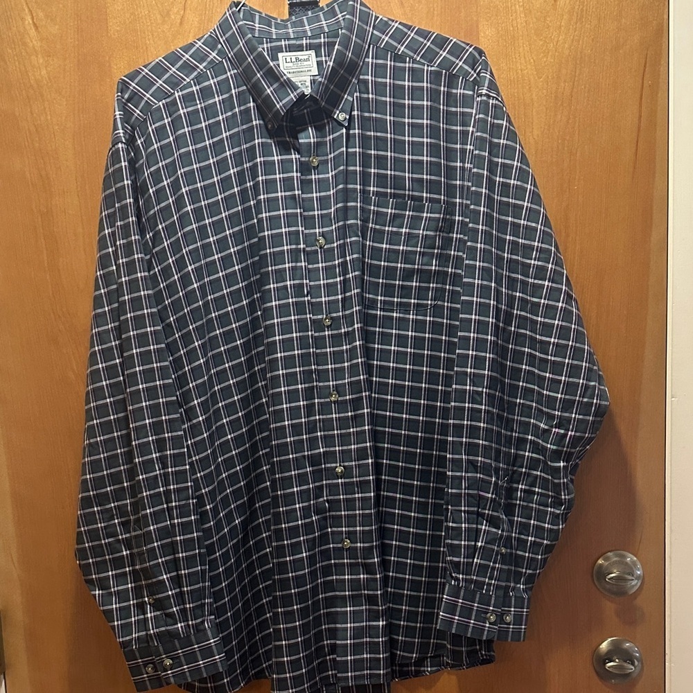 L.L. Bean long sleeve shirt size XXL regular